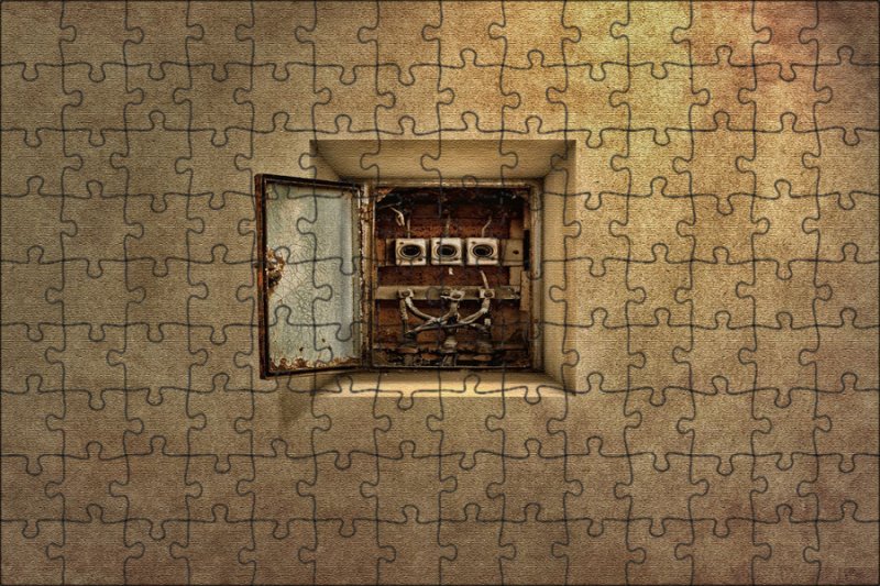 Ретро электрощиток