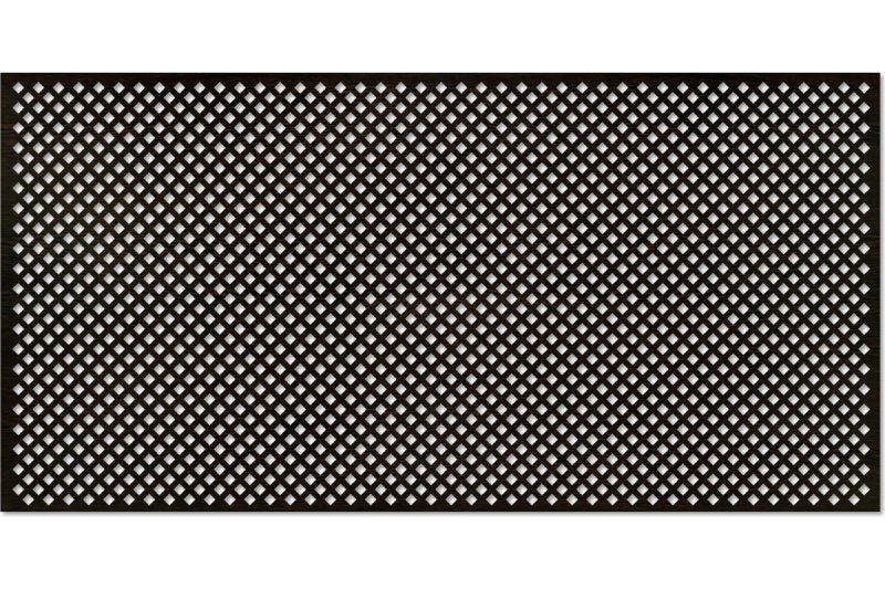 Панель ХДФ Кристалл 695х1030мм белый перфорированная