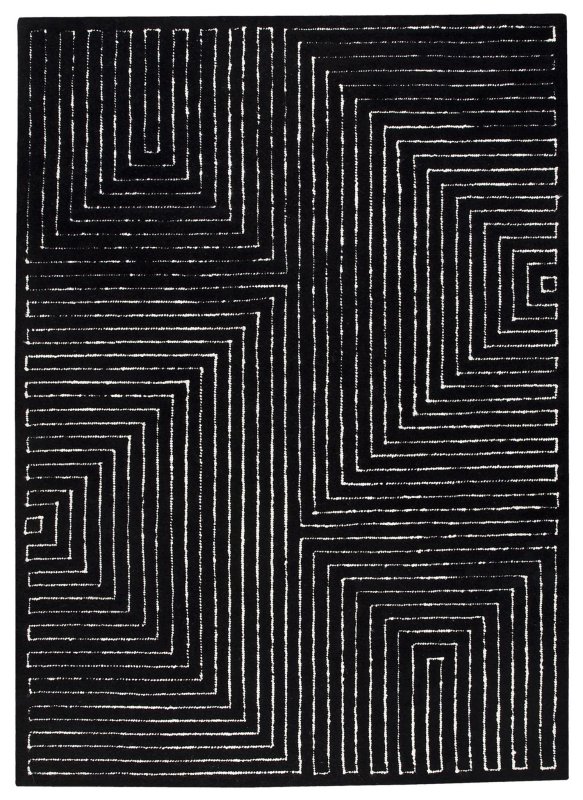 Ковер темный современный