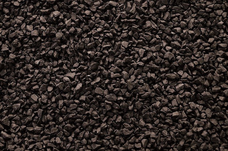 Черный гравий