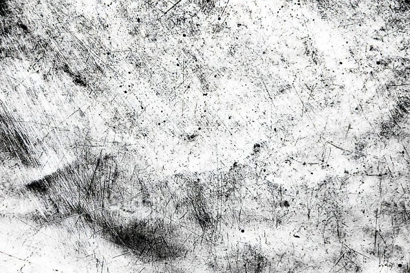Царапины текстура черно белая