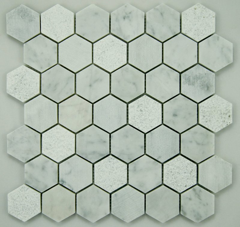 Керамогранит EUROTILE Hexagon Statuario HS 0008