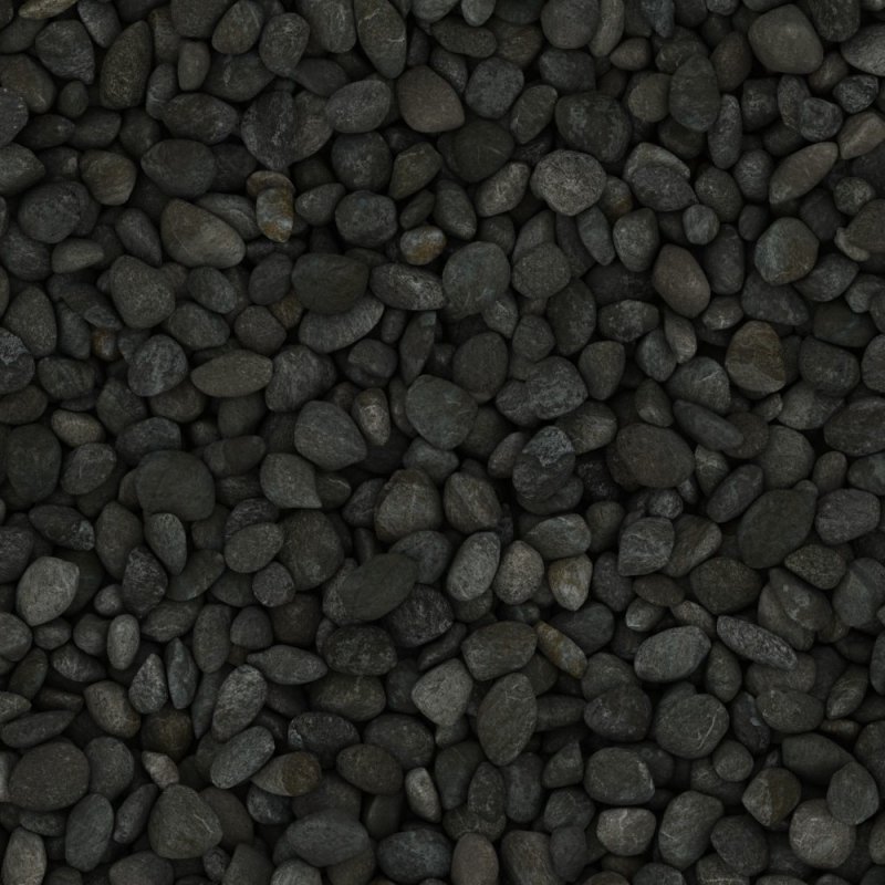 Черный гравий