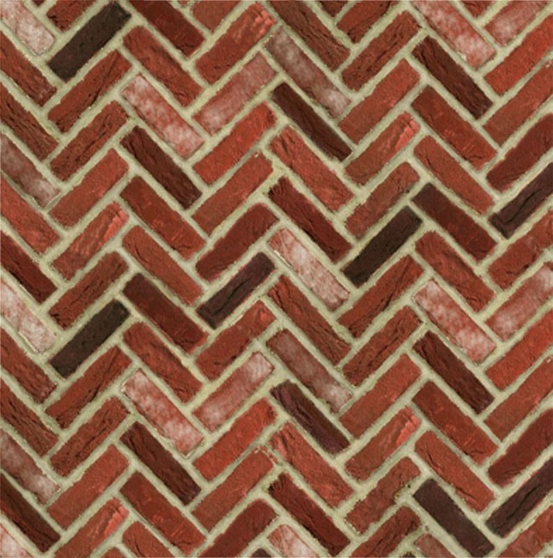 Кирпич елочкой