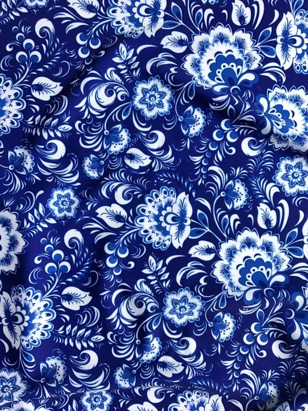 Орнаментальная стилистика Гжель