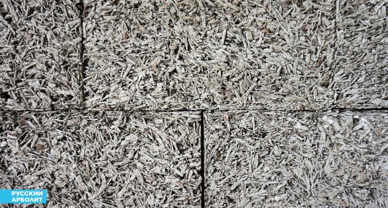 Текстура арболита