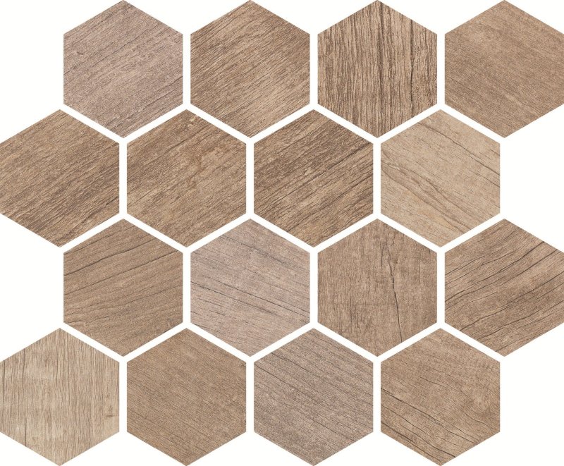 Плитка Гексагон дерево