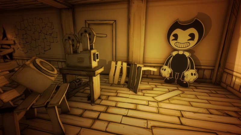 БЕНДИ И чернильная машина чернильная машина