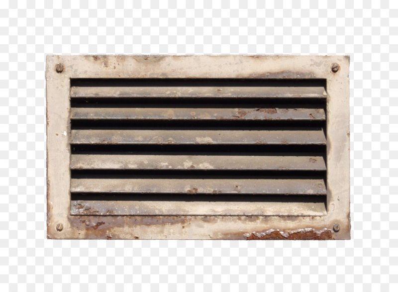 Вентиляционная решетка ржавая