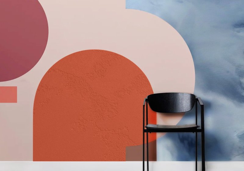 Стена в стиле Баухауз