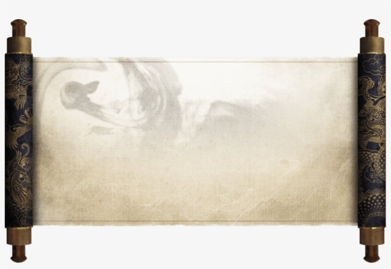 Свитки на прозрачном фоне