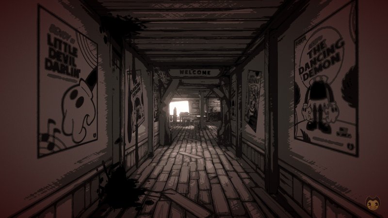 Студия Джоуи Дрю коридоры