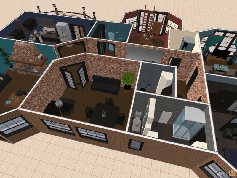 Планировка в Planner 5d