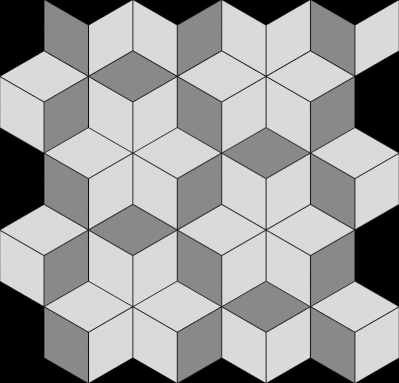 Плитка напольная ромб