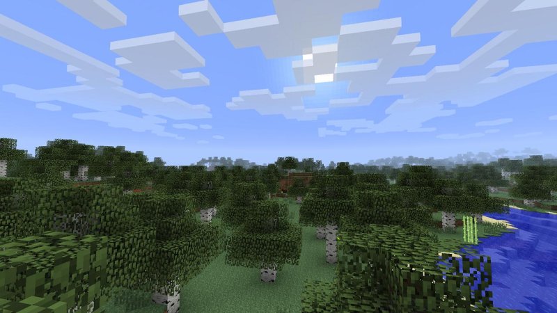 Майнкрафт Birch Forest Hills