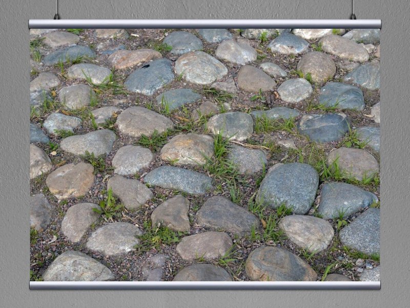 Мощеная дорога мощенная булыжником дорога