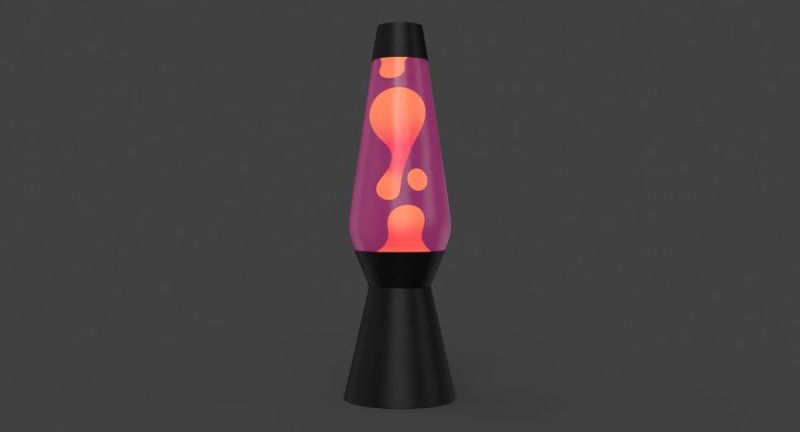 Лава лампа большая 200см