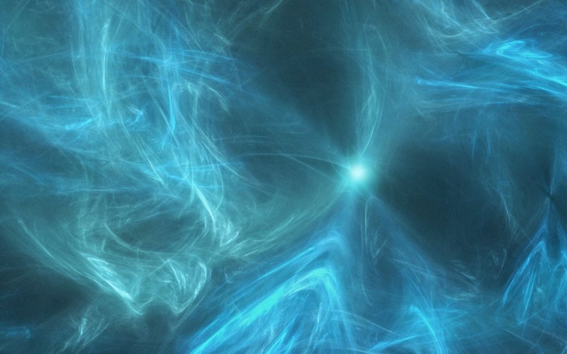 Синяя абстракция