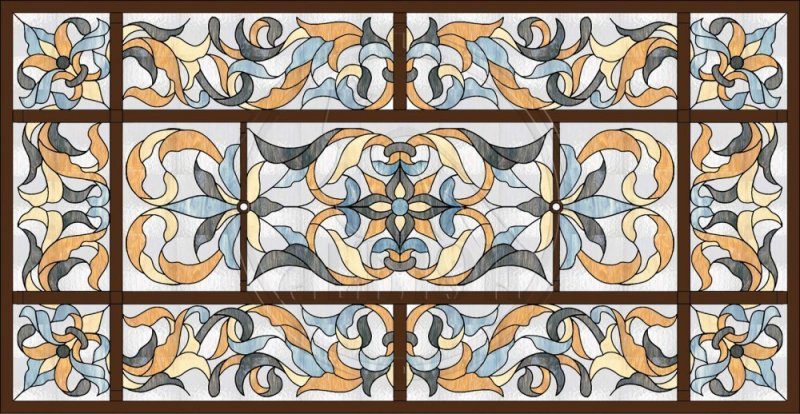 Классический витраж