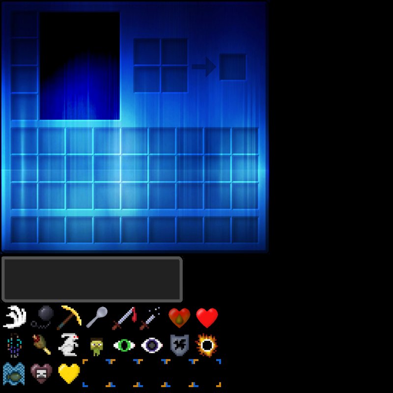 Инвентарь в МАЙНКРАФТЕ