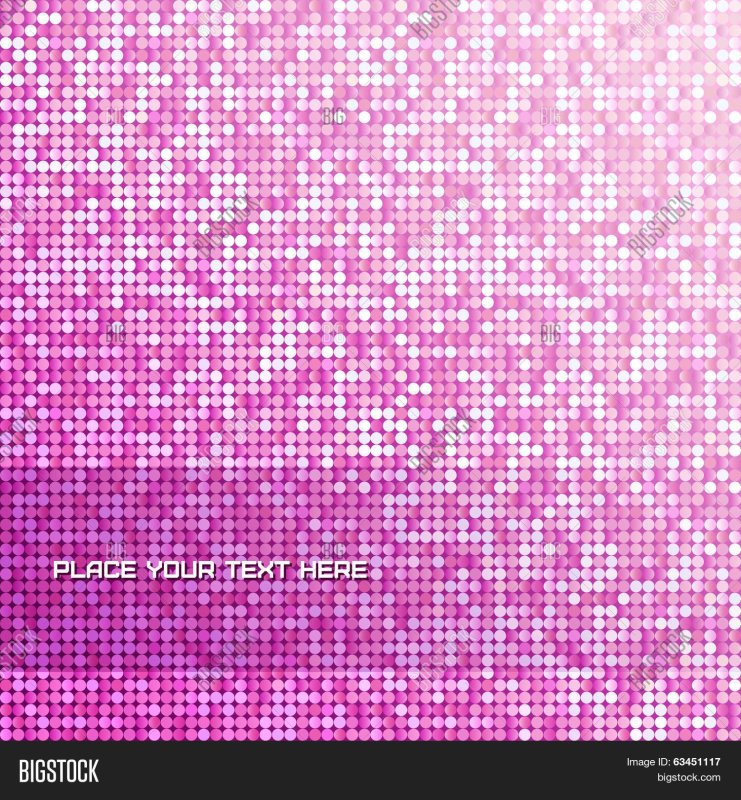 Розовый фон с пайетками