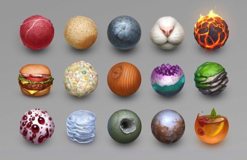 Текстурные предметы