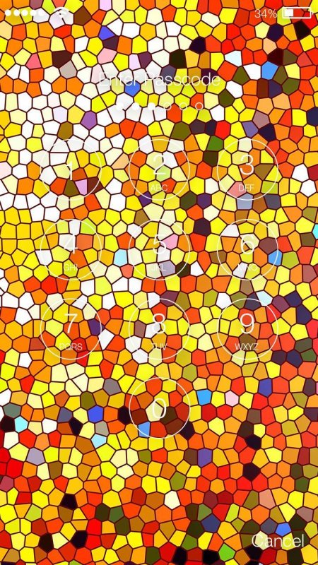 Разноцветная мозаика