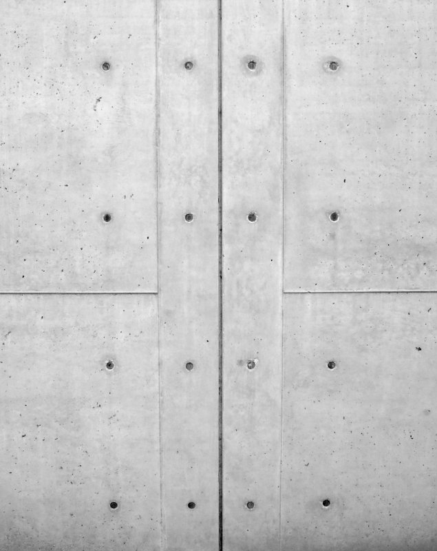 Текстура бетона Тадао Андо