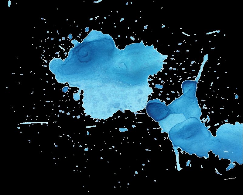 Акварельные Кляксы