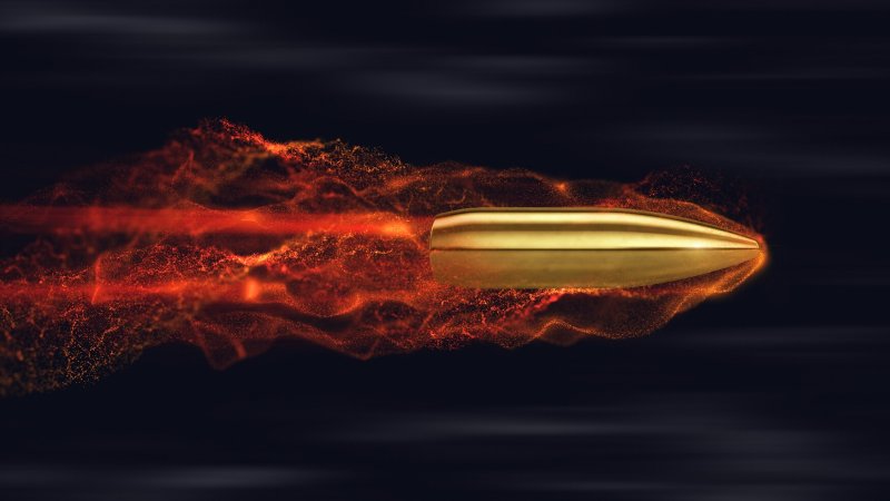 Фото летящей пули