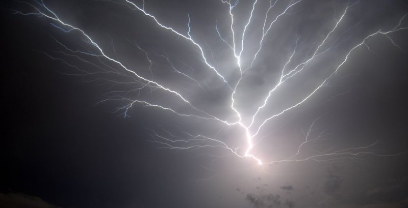 Текстура молнии