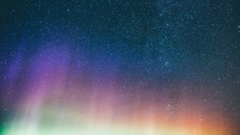 Северное сияние эффект