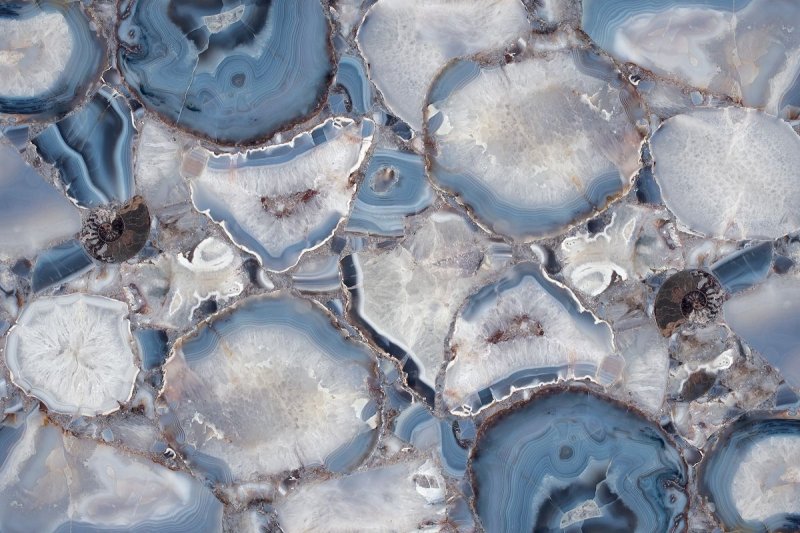 Blue Agate камень