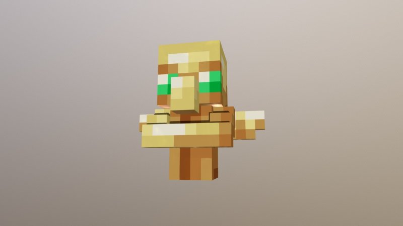 3д Тотем майнкрафт