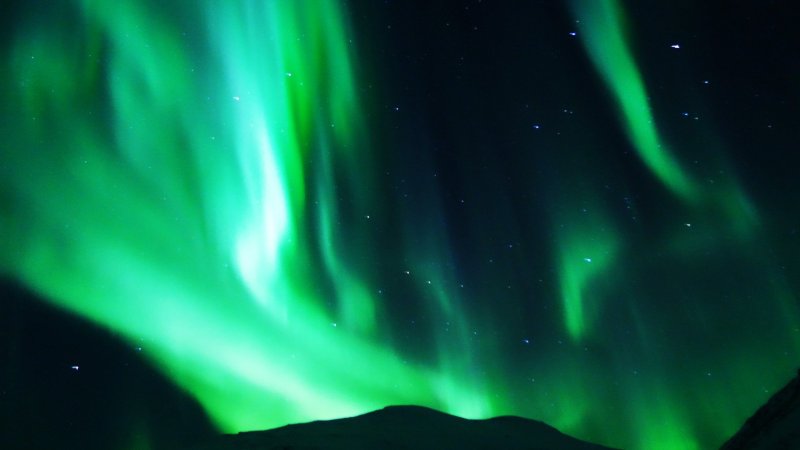 Северное сияние эффект