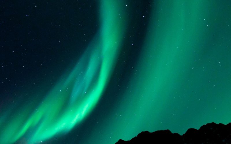 Северное сияние фон