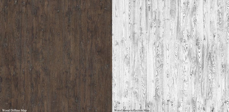 Бамп для шпона 3d Max