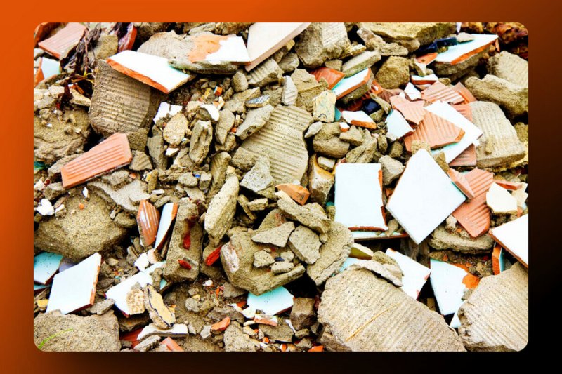 Свалка строительного мусора