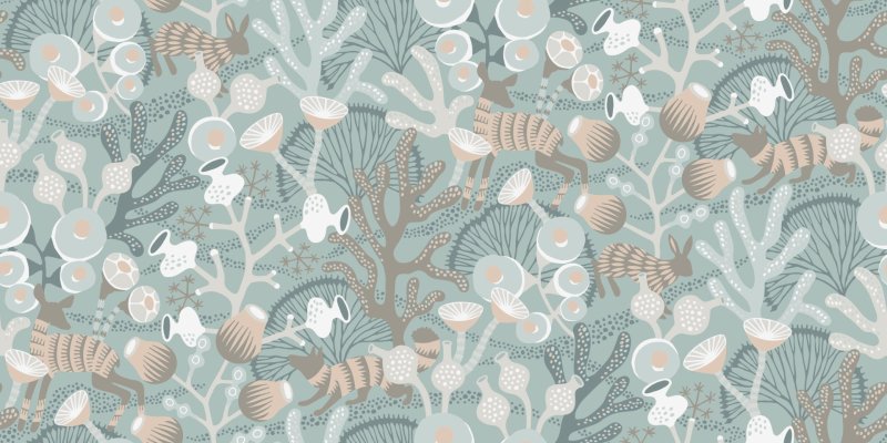Шведские обои Borastapeter, коллекция Wonderland by Hanna Werning, артикул 1459