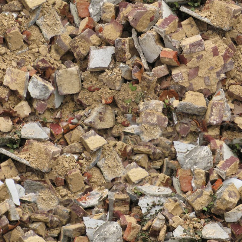 Куча строительного мусора для текстур