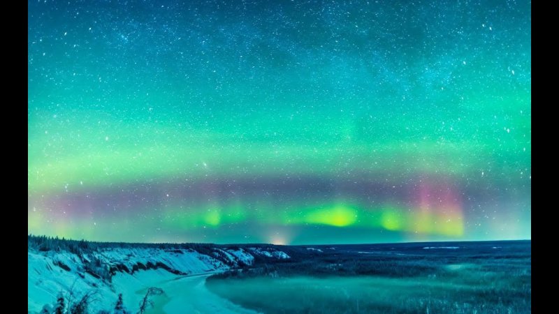 Северный полюс Северное сияние