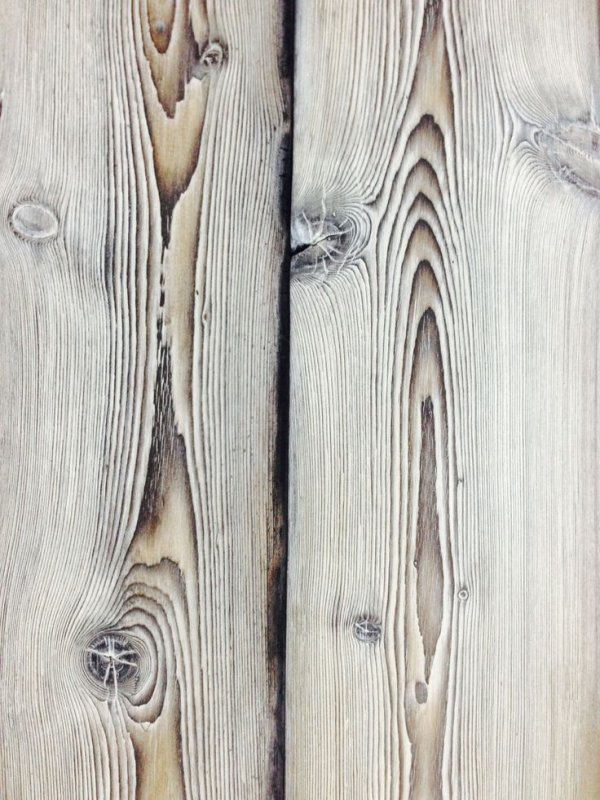 Брашированная вагонка штиль белая