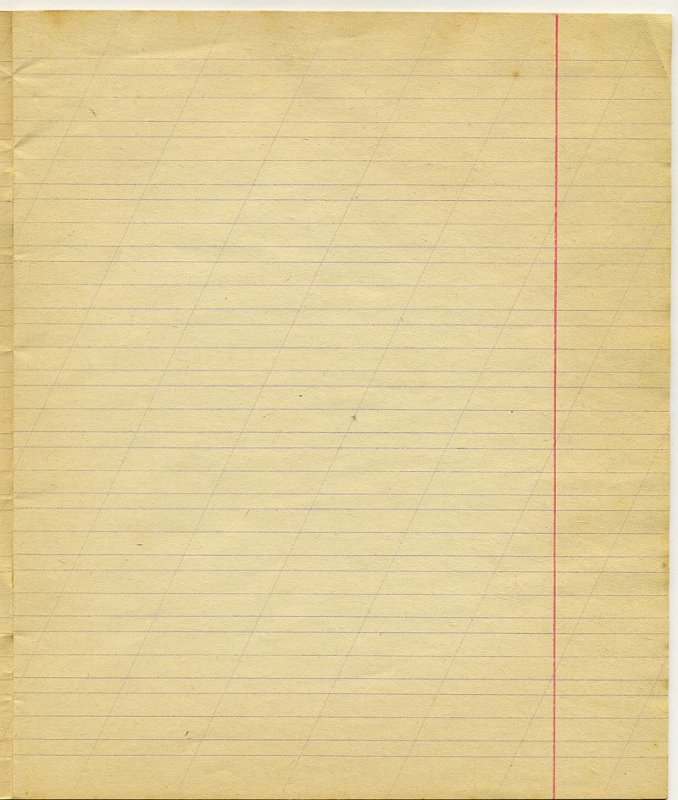 Старая бумага в линейку