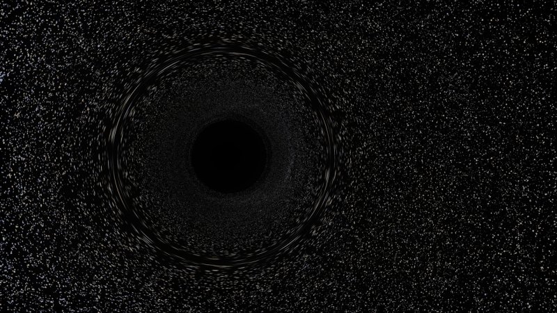 Черная дыра на рабочий стол