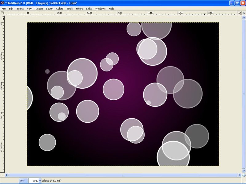 Gimp эффект свечения