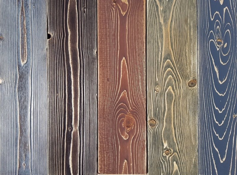 Вагонка брашированная штиль