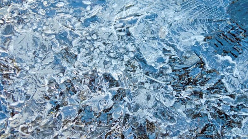 Текстура льда