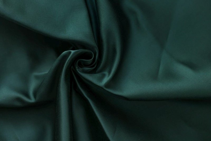 Матовый зеленый сатин