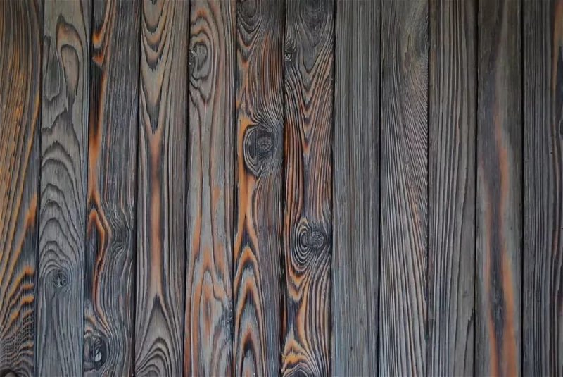 Браширование древесины морилка