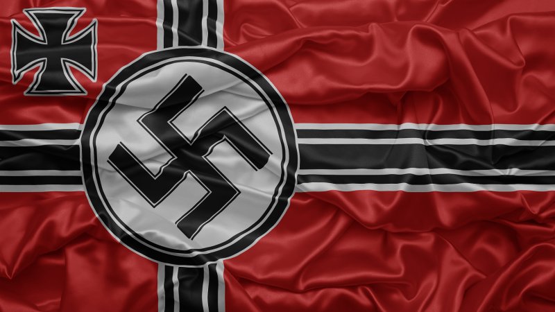 Флаг 3 рейха нацистской Германии